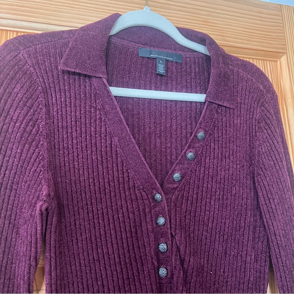 WHBM chenille sweater